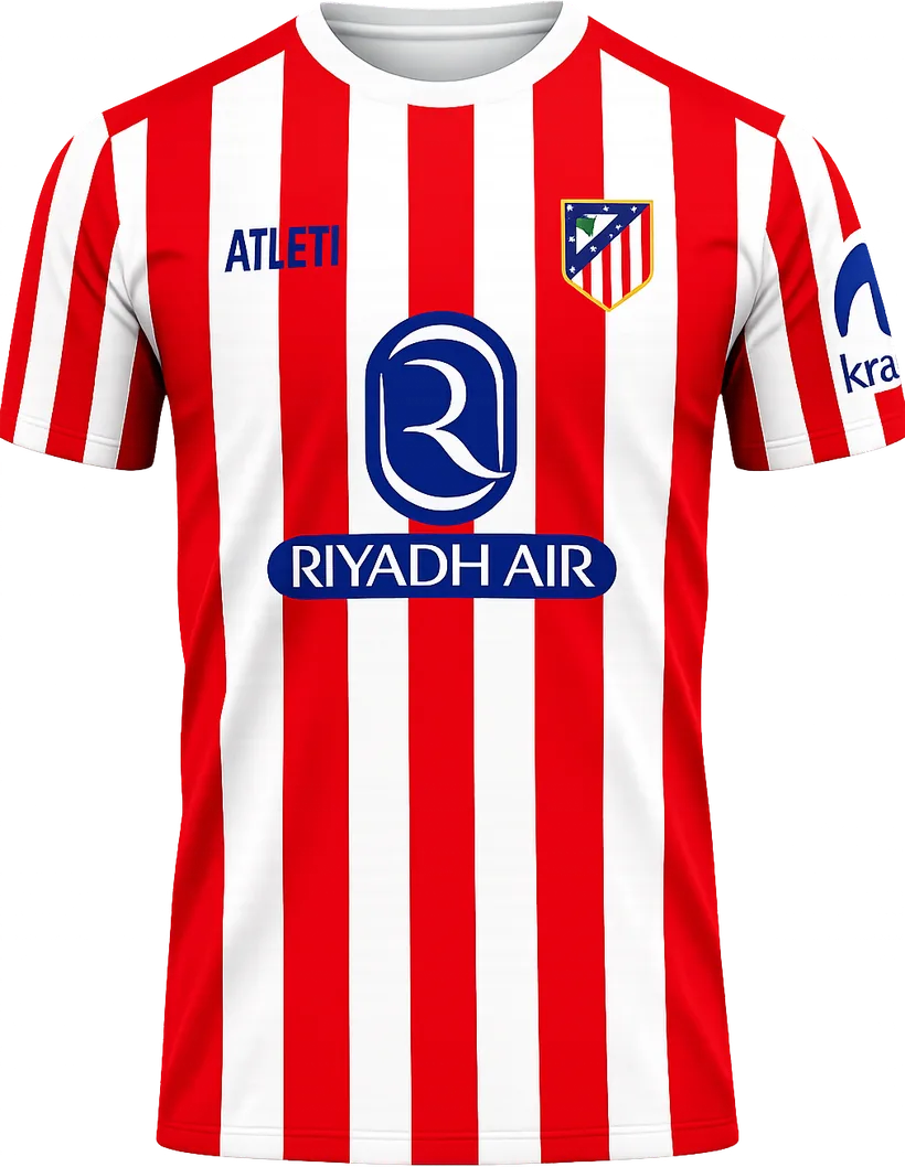 Camiseta oficial del Atlético de Madrid temporada 2025/26