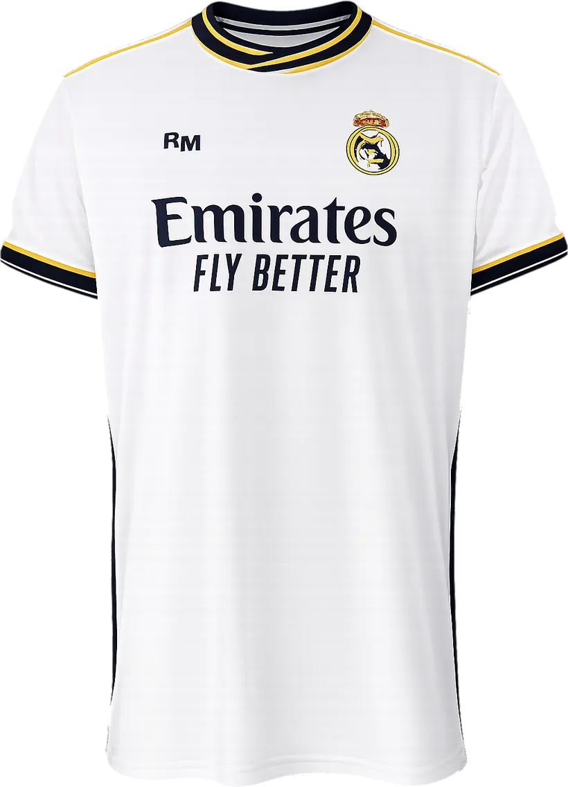 Camiseta oficial del Real Madrid temporada 2025/26